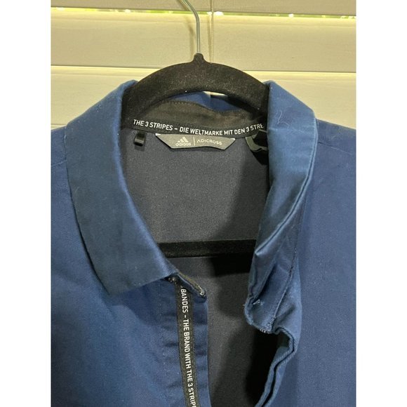 Adidas Adicross Blue Stretch Mens Golf Jacket - Size XL - Picture 3 of 6